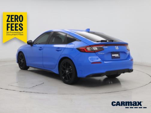 Blue 2025 Honda Civic Sport
