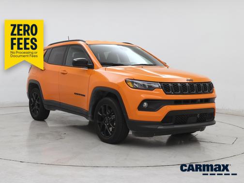 Orange 2026 Jeep Compass Latitude Altitude