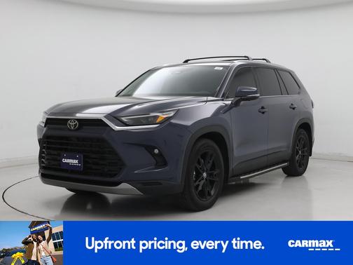 Blue 2025 Toyota Grand Highlander Limited