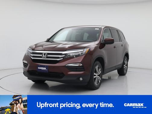 Burgundy 2018 Honda Pilot EX