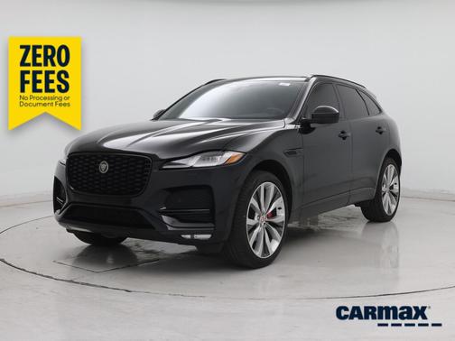 Black 2022 Jaguar F-PACE S