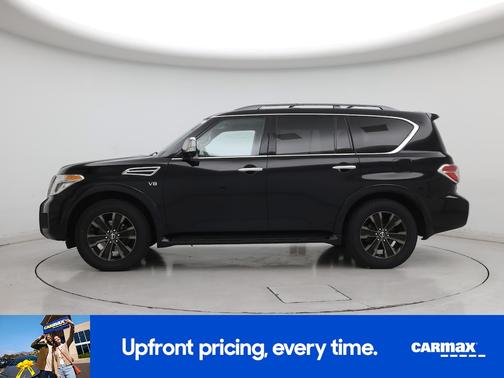 Black 2019 Nissan Armada Platinum