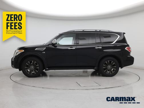 Black 2019 Nissan Armada Platinum