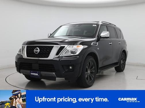 Black 2019 Nissan Armada Platinum