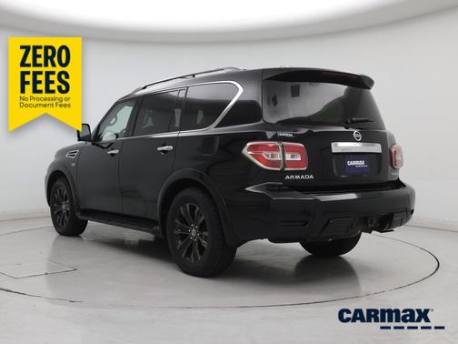 Black 2019 Nissan Armada Platinum
