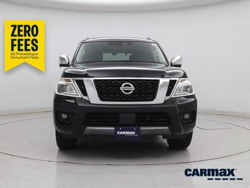 Black 2019 Nissan Armada Platinum