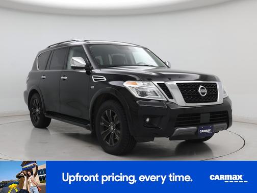Black 2019 Nissan Armada Platinum