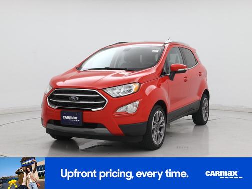 Red 2021 Ford EcoSport Titanium