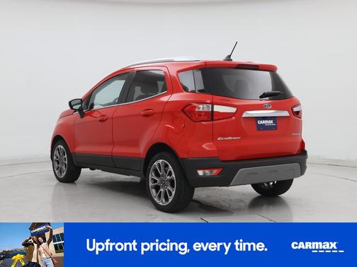 Red 2021 Ford EcoSport Titanium