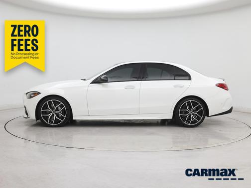 White 2023 Mercedes-Benz C-Class
