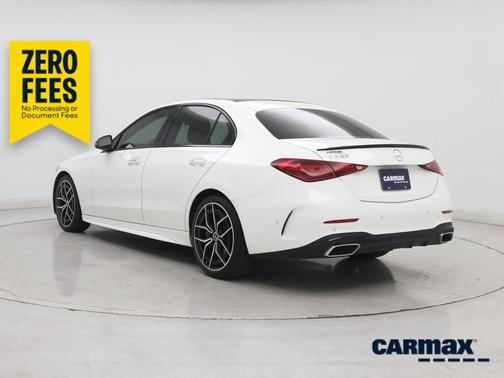 White 2023 Mercedes-Benz C-Class
