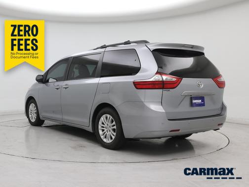 Silver 2017 Toyota Sienna XLE