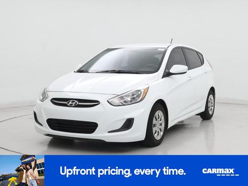White 2016 Hyundai Accent SE