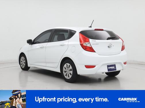 White 2016 Hyundai Accent SE