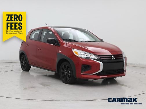 Red 2024 Mitsubishi Mirage Black Edition