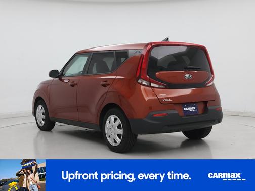 Orange 2021 Kia Soul LX