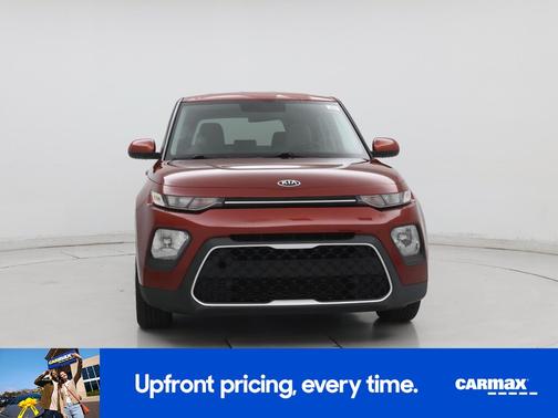 Orange 2021 Kia Soul LX