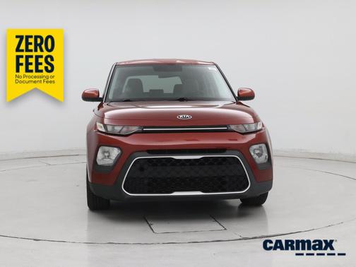 Orange 2021 Kia Soul LX