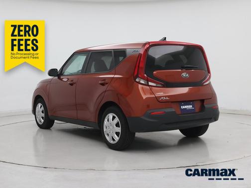 Orange 2021 Kia Soul LX