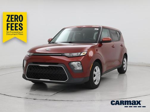 Orange 2021 Kia Soul LX