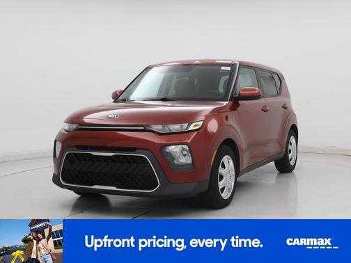 Orange 2021 Kia Soul LX