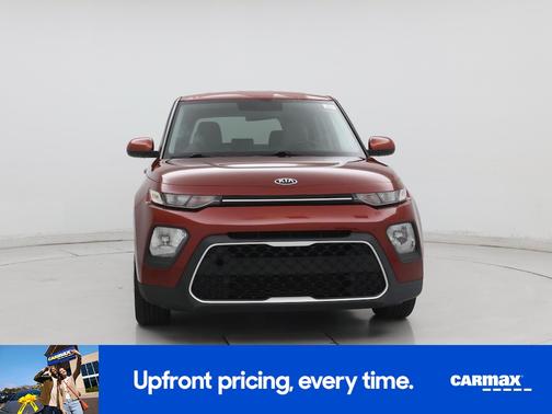 Orange 2021 Kia Soul LX
