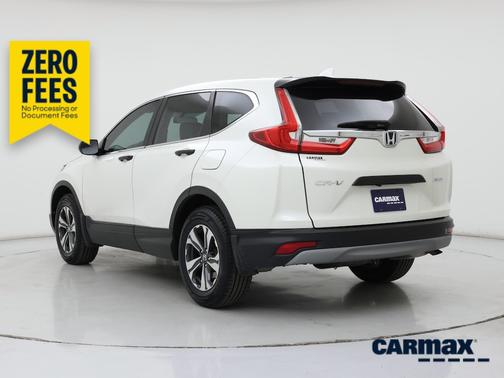 White 2018 Honda CR-V LX