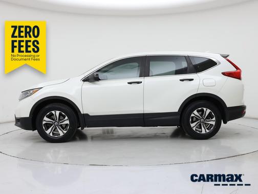 White 2018 Honda CR-V LX