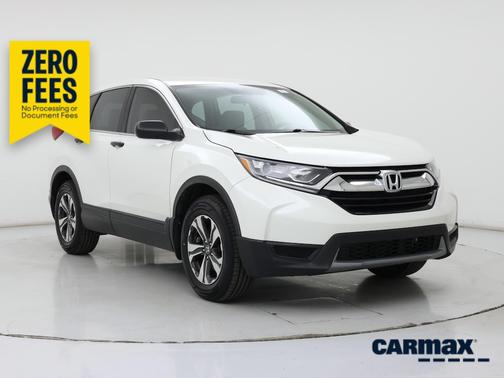 White 2018 Honda CR-V LX