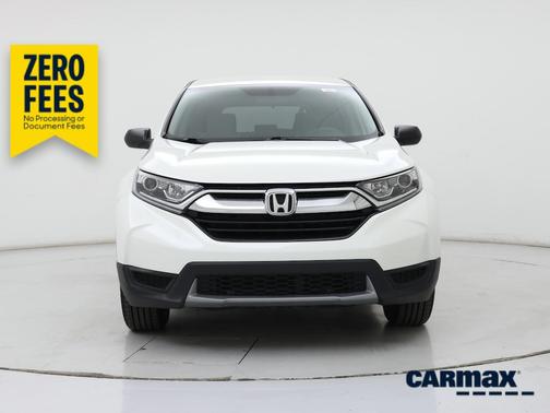 White 2018 Honda CR-V LX