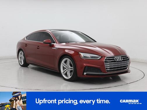 Red 2018 Audi A5 Premium Plus