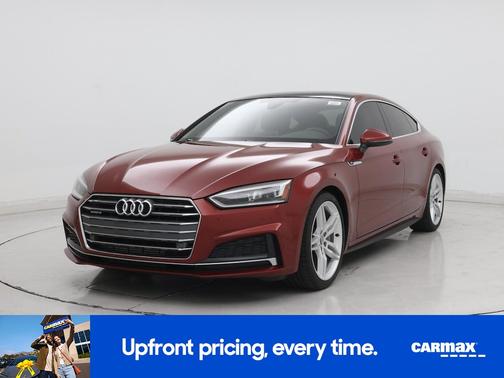 Red 2018 Audi A5 Premium Plus
