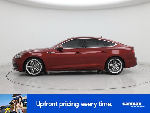 Red 2018 Audi A5 Premium Plus