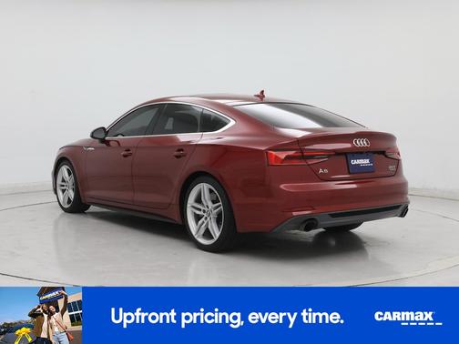 Red 2018 Audi A5 Premium Plus