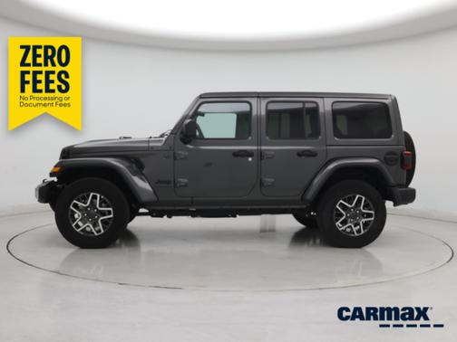 Gray 2025 Jeep Wrangler Sahara