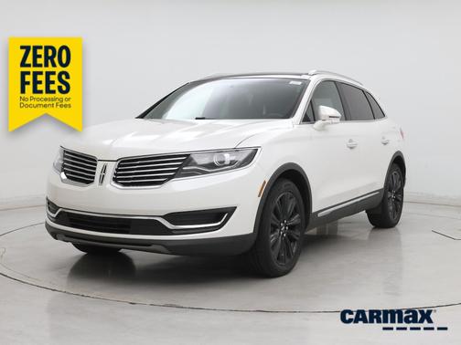White 2016 Lincoln MKX Reserve