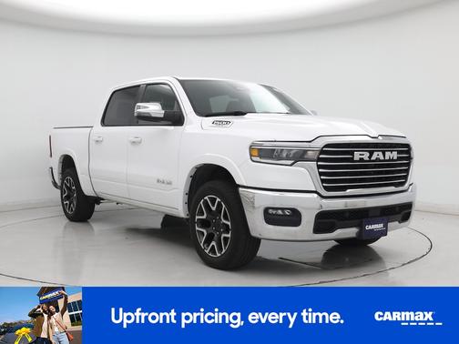 White 2025 RAM 1500 Laramie