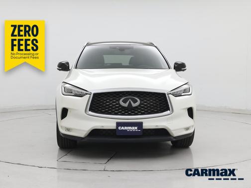 White 2020 INFINITI QX50 Essential