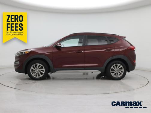 Red 2017 Hyundai TUCSON SE Plus