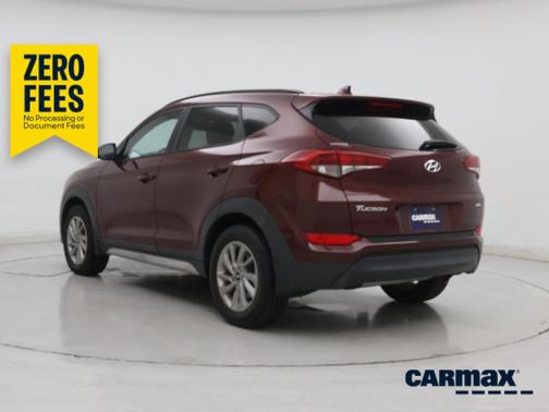 Red 2017 Hyundai TUCSON SE Plus