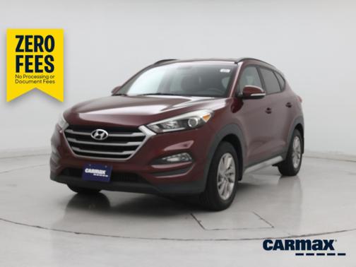 Red 2017 Hyundai TUCSON SE Plus