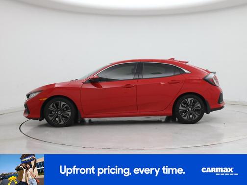 Red 2019 Honda Civic EX