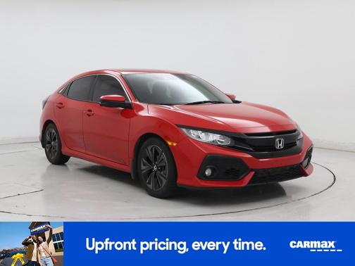Red 2019 Honda Civic EX
