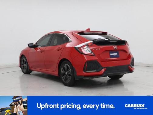 Red 2019 Honda Civic EX