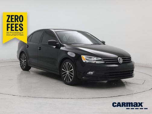 Black 2016 Volkswagen Jetta Sport