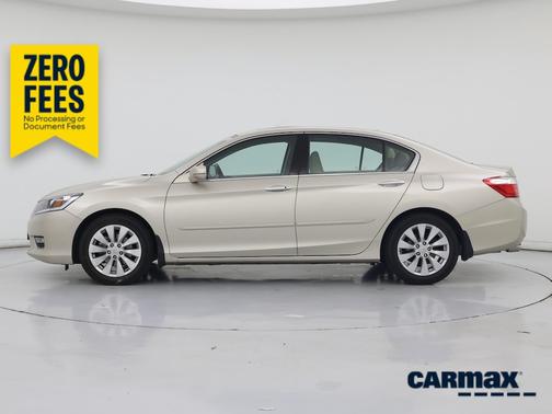 Tan 2014 Honda Accord EX-L