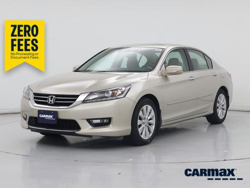 Tan 2014 Honda Accord EX-L