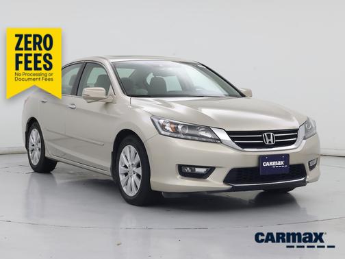 Tan 2014 Honda Accord EX-L