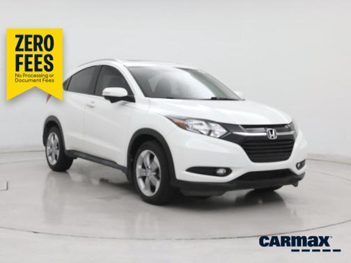 White 2017 Honda HR-V EX-L