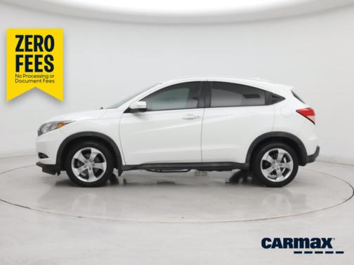 White 2017 Honda HR-V EX-L